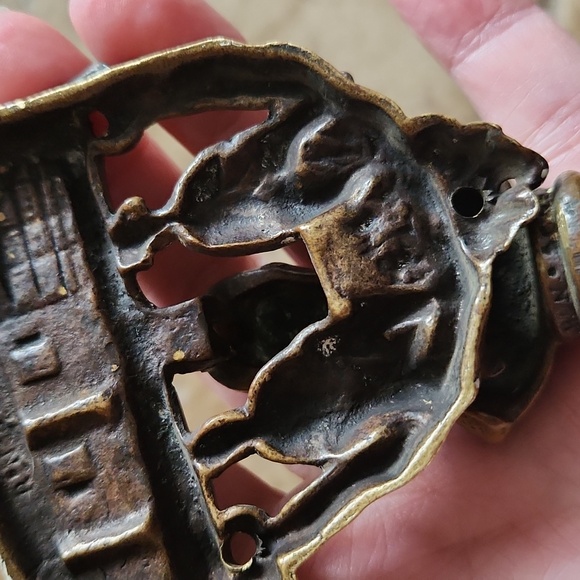 Vintage Cast Brass Door Knocker - Picture 8 of 8